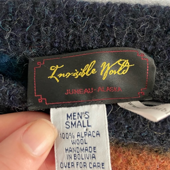 100% Alpaca Wool Crewneck Sweater - Picture 4 of 5